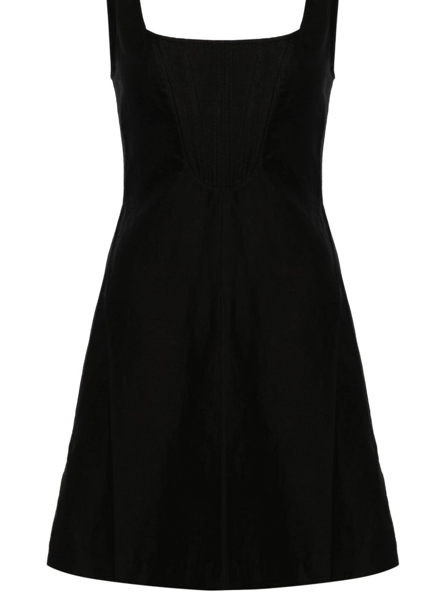 Affordable square-neck minidress Women Stella McCartney corset-style 0412
